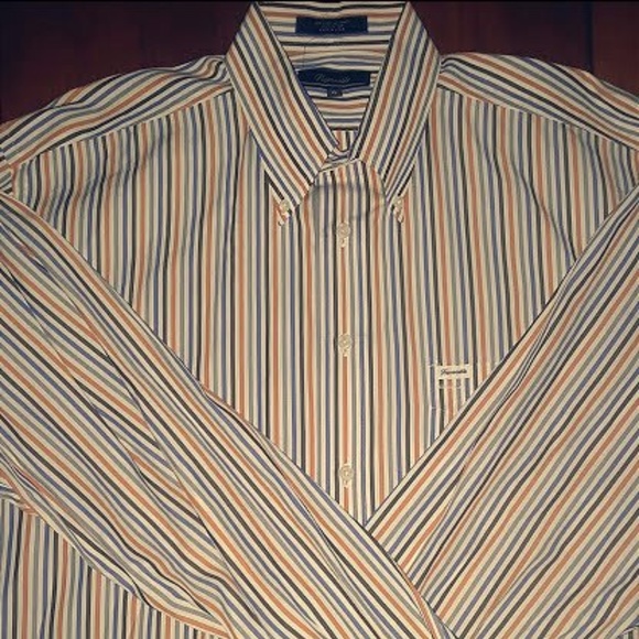 Mens Faconnable Button Down Dress Shirt - Picture 1 of 5